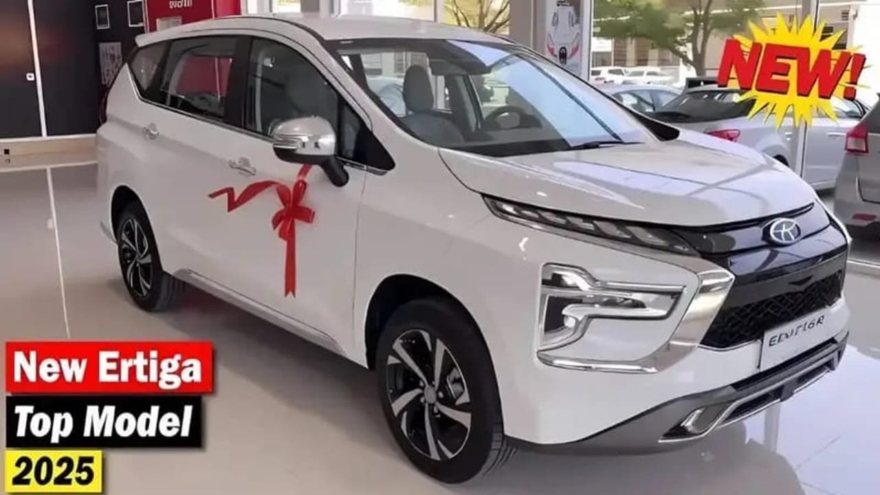 Maruti Suzuki Ertiga 2025 – 2.5L Smart-Hybrid Engine, 103PS Power & 37.5km/l Family Mileage Performer, Book Now!