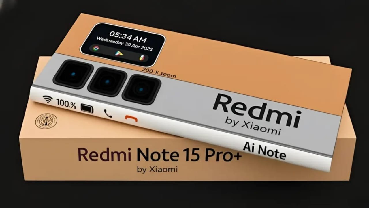 Redmi Note 15 Pro Max 5G – 200MP DSLR Camera, 16GB RAM + 1TB Storage & 6.9 Super AMOLED Display!